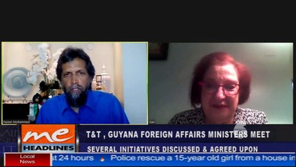 05 - T&T, Guyana Foreign Affairs Minister meet [Part 1 of 2]