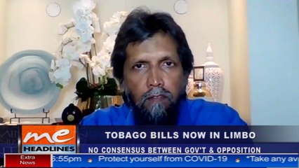 03: Tobago bills now in limbo: [Part 1 of 2]