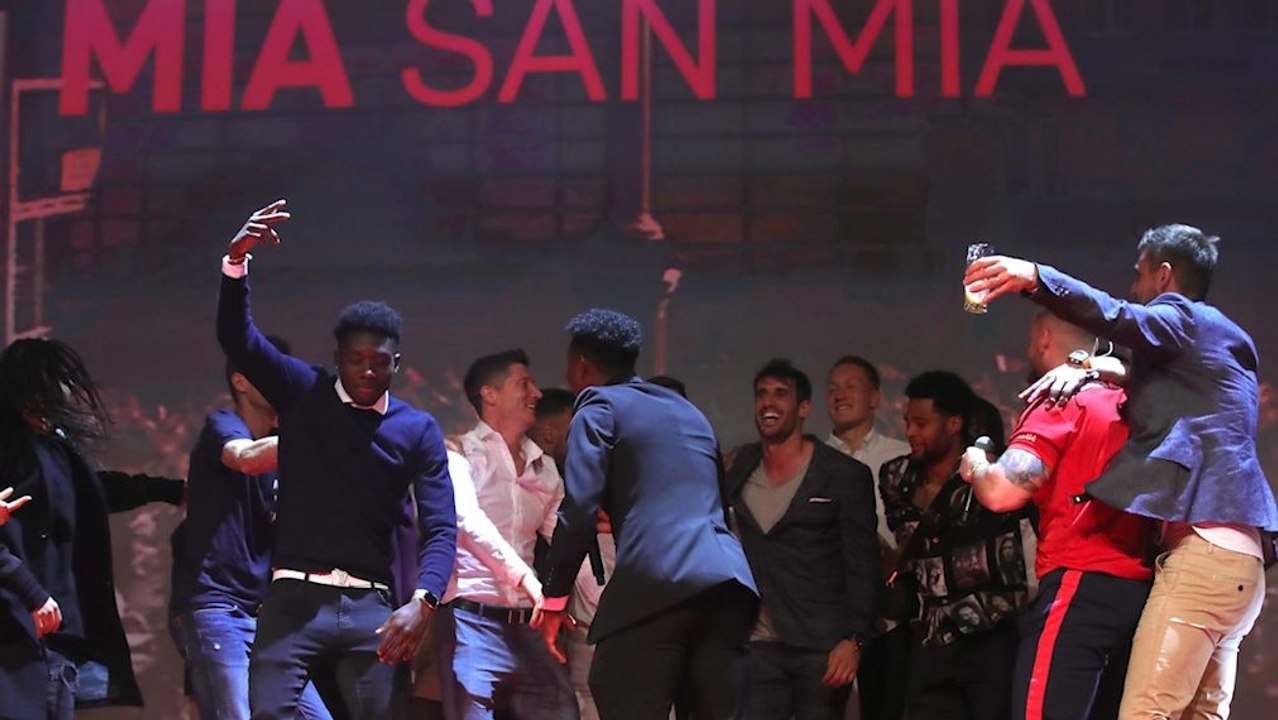 Die Party-Nacht der Bayern - So feierte der Rekordmeister