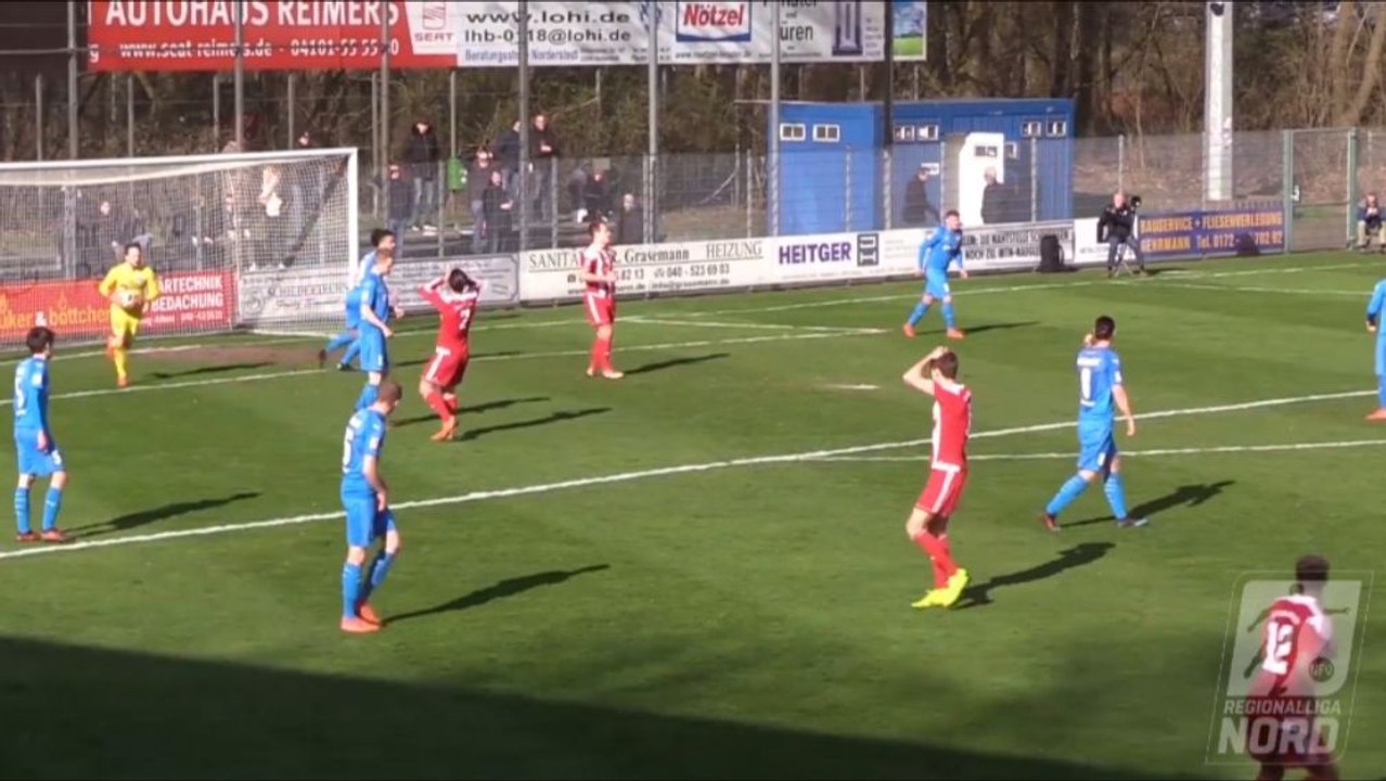 Norderstedt verpasst Sensation - Pfosten rettet Drochtersen/Assel