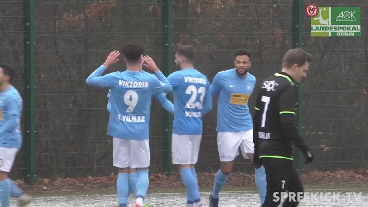 Alle Spiele, alle Tore - Die Viertelfinalspiele des Berliner-Pokals