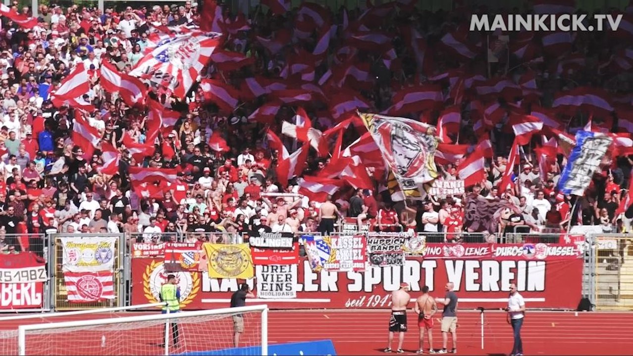 Rekordversuch in Kassel - 15.000 Zuschauer beim Hessenliga-Derby