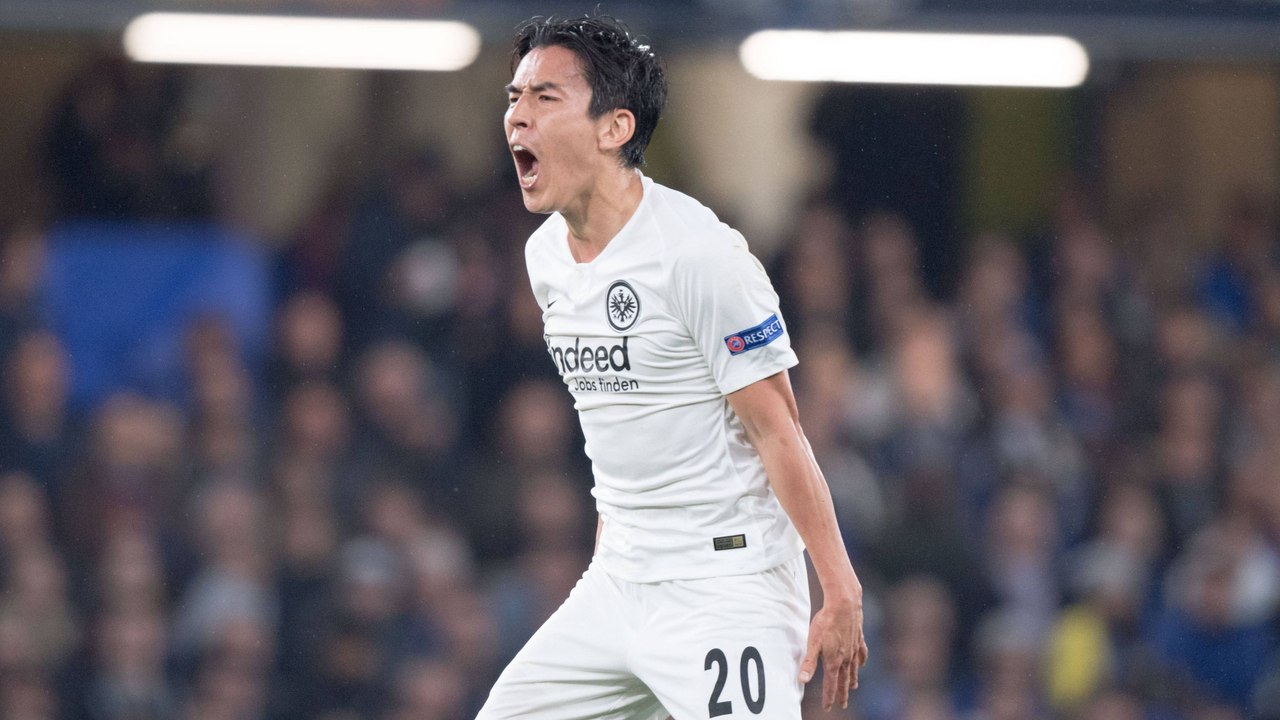 Hasebe souverän vorn - Ginter Zweiter