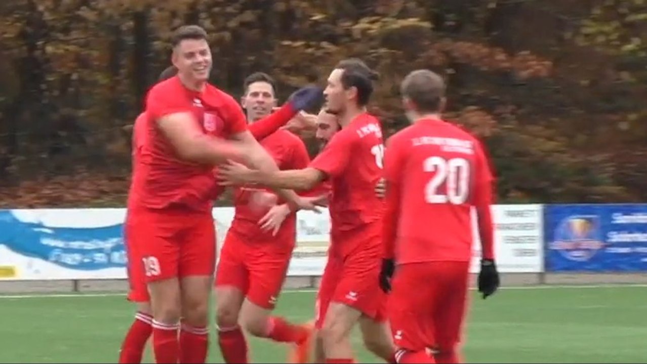 Last-Minute-Ausgleich und krumme Bogenlampe im Kreisliga Keller-Duell