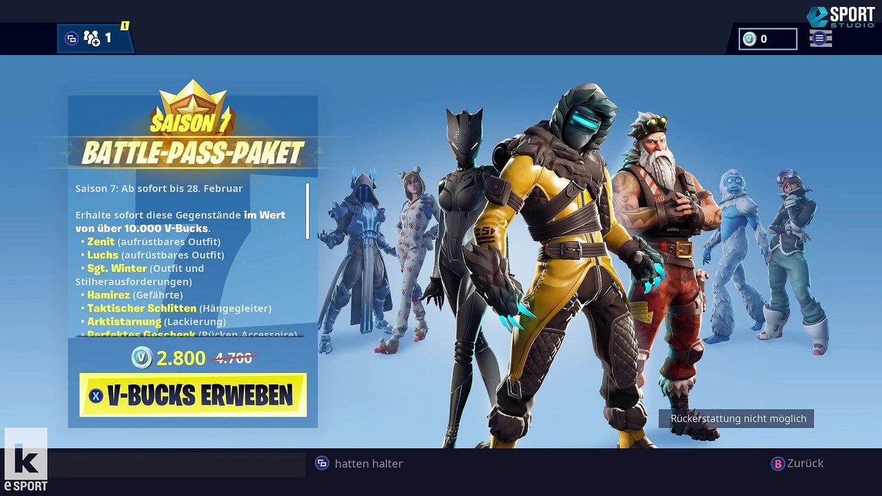 Fortnite: Der Battle Pass für die 7. Saison