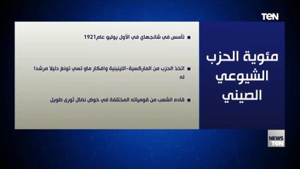 فيديوجراف مئوية الحزب الشيوعي