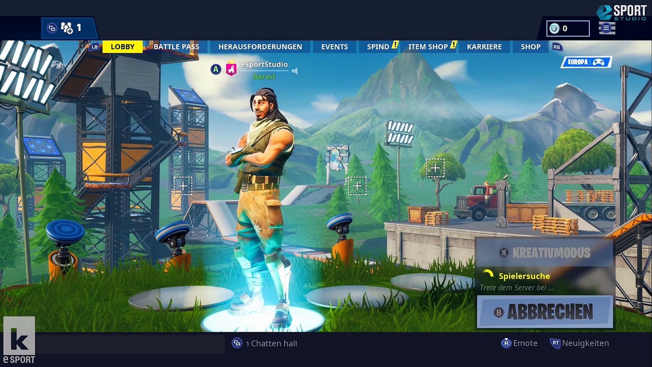 Fortnite: Im Kreativ-Modus auf die Hauptinsel