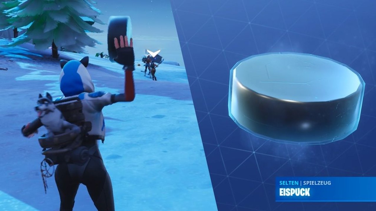 Fortnite: Die Puck-Herausforderung