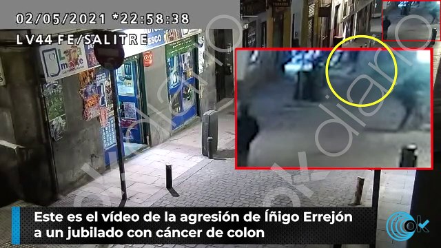 Este es el vídeo de la agresión de Íñigo Errejón a un jubilado con cáncer de colon