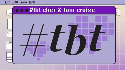 InStyle On: #TBT Cher and Tom Cruise