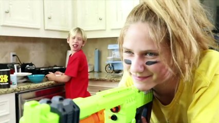Don'T Drink The Coffee Challenge! Superherokids Funny Family Videos Compilation