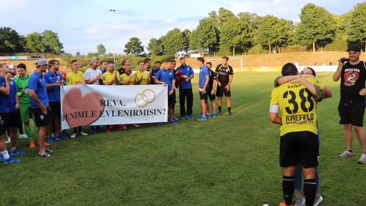 Heiratsantrag beim Test: Uerdingen verliert gegen Mainz 05