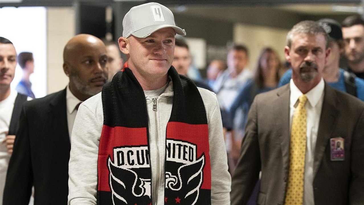 Fans empfangen Rooney in D.C. - Debüt am 14. Juli