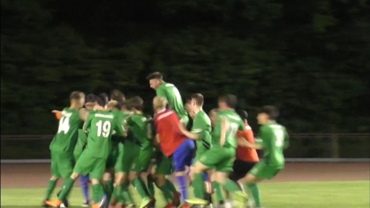U17-Derby:  Oberhausen darf nach Elfmeterschießen vom Finale träumen