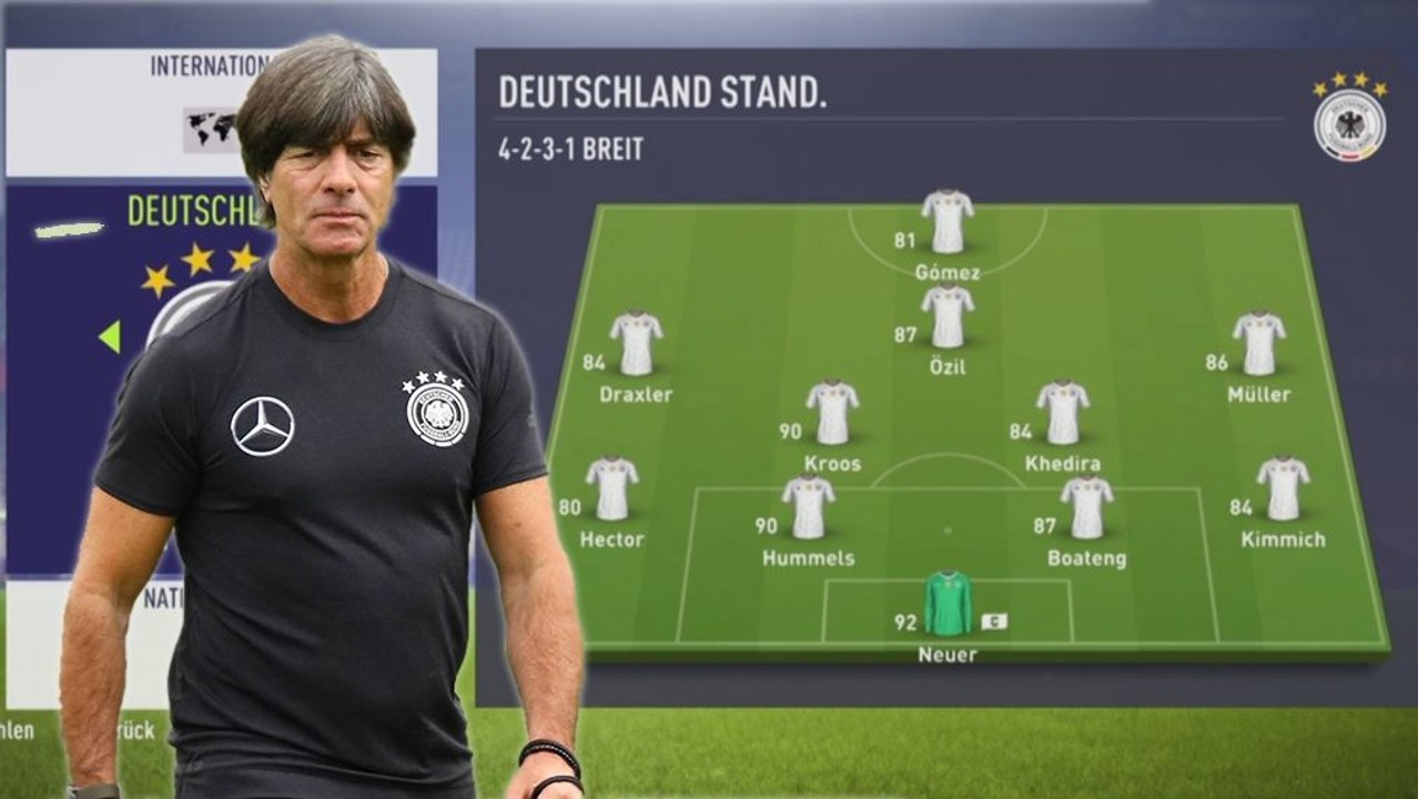 FIFA 18: So spielt Ihr wie die DFB-Elf