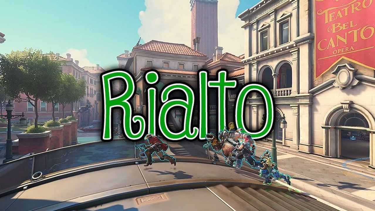 Ein Blick auf die neue Overwatch-Karte Rialto