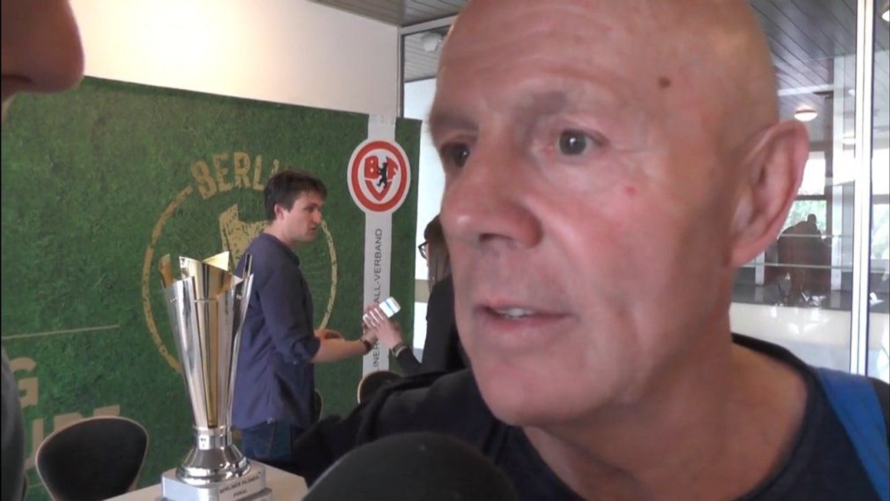 Nix mit Geheimtraining – BSC-Coach Sandhowe über das Pokalfinale