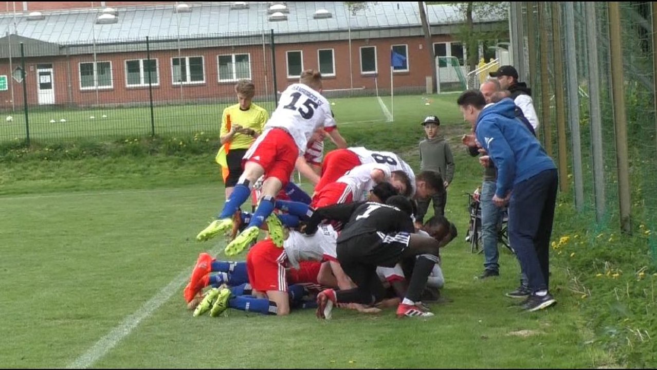 Titelkampf: HSV dreht trotz verschossenem Elfer das U15-Nordderby