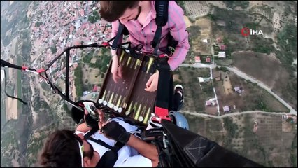 Gökyüzünde tavla keyfi yaptılar