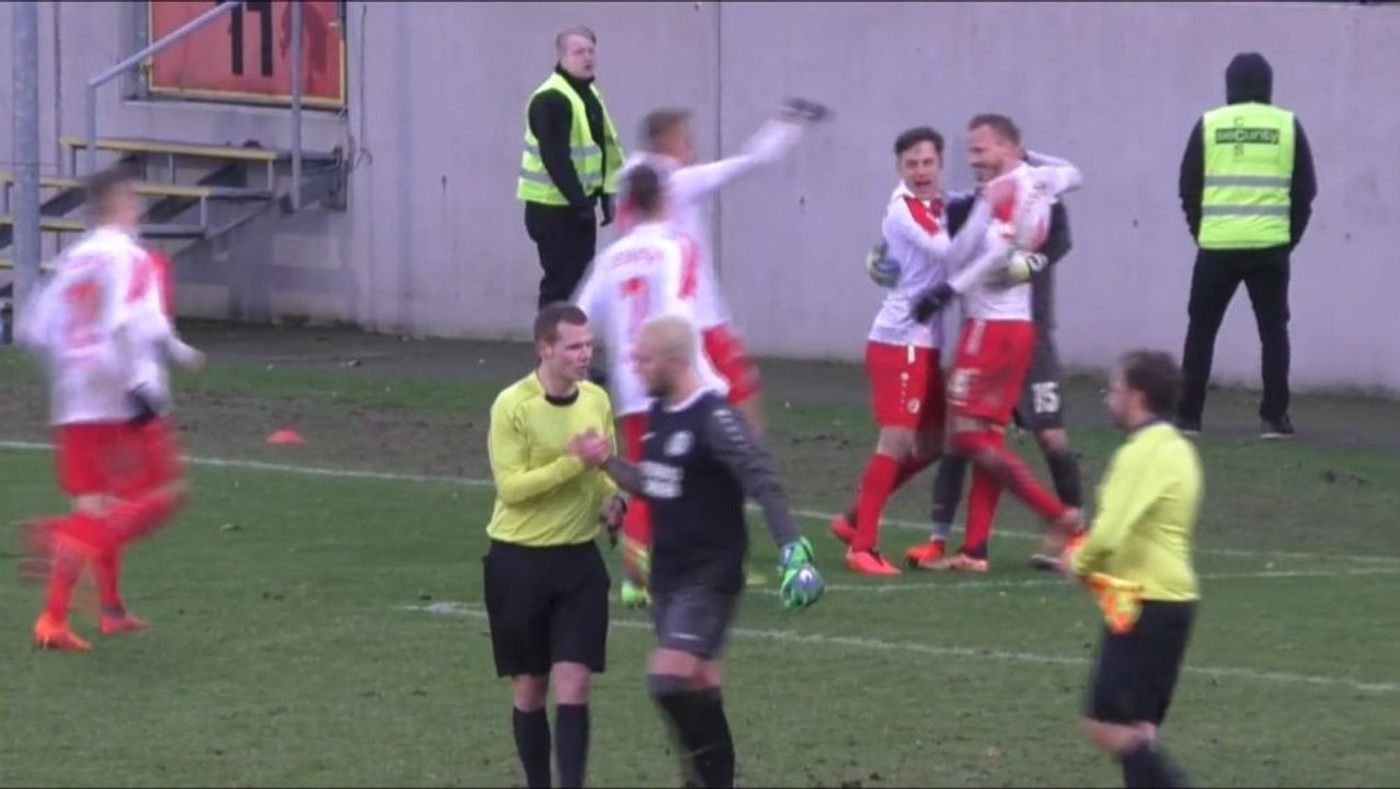 Dramatisches Finish im Elferkrimi - RWE im Halbfinale