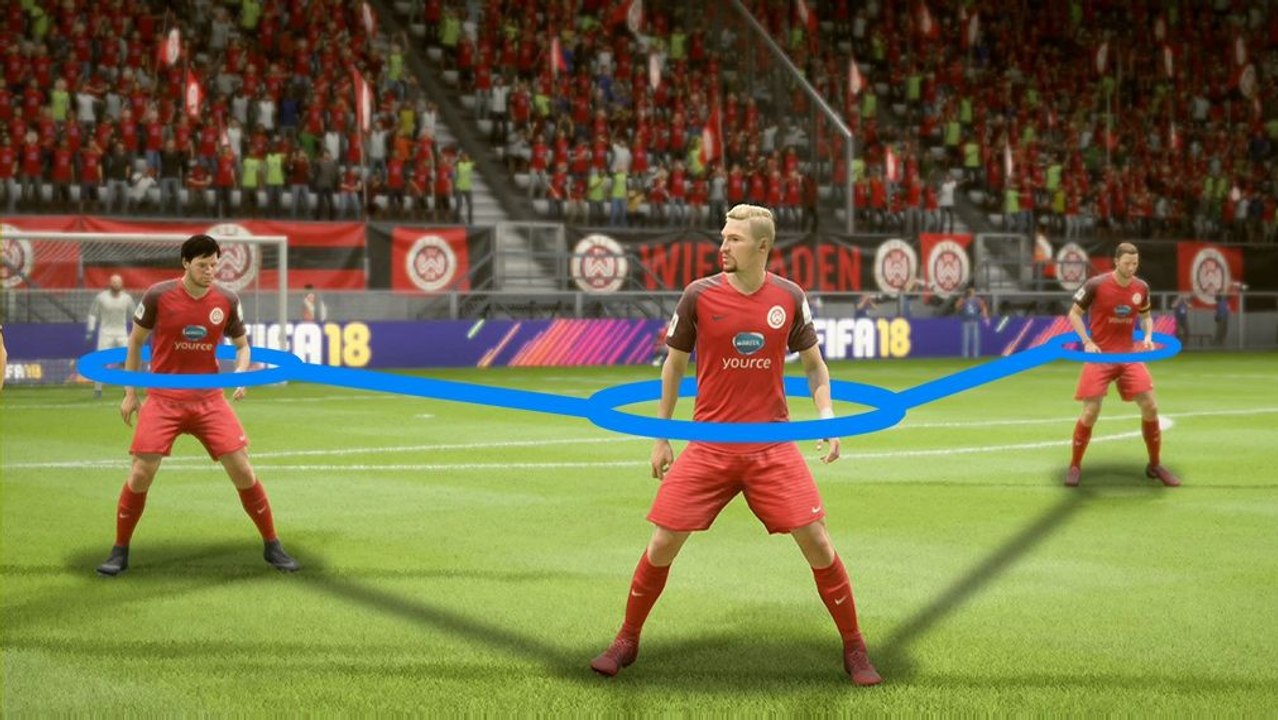 FIFA 18: Vor- und Nachteile der Dreierkette