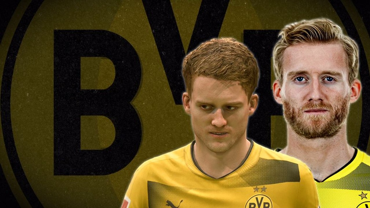 FIFA 18: Dortmund im Fotovergleich