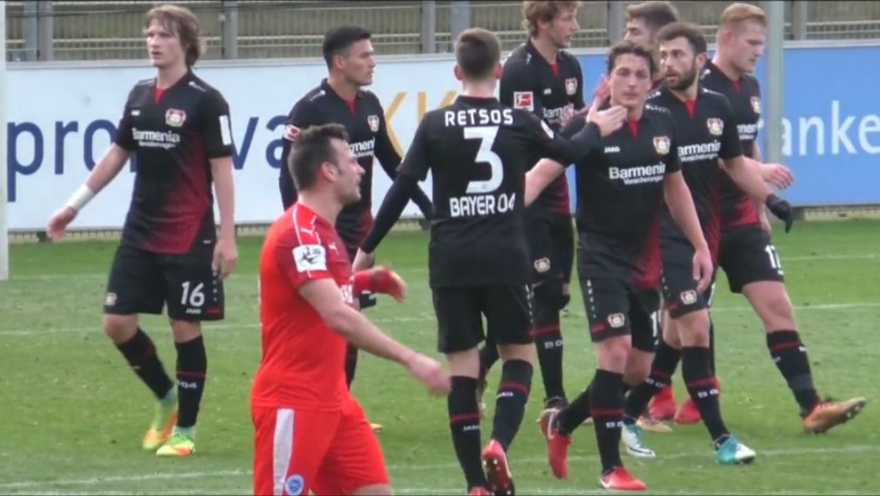 Aranguiz trifft: Leverkusens B-Elf nur 1:1 gegen Lotte