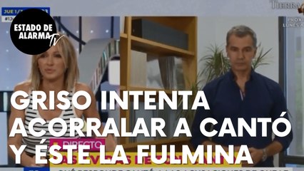 Susanna Griso intenta acorralar a Toni Cantó por la Oficina del Español y éste la fulmina: "A favor"