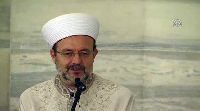 Diyanet İşleri Başkanı Görmez'den teröre kınama