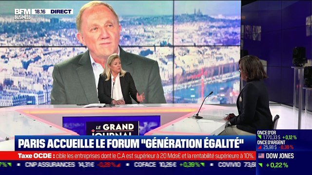 Élisabeth Moreno (Ministre déléguée chargée de l'Égalité entre les femmes et les hommes, et de la Diversité) : Paris accueille le forum Génération Égalité - 01/07