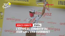 #TDF2021 - Étape 6 / Stage 6 - Antargaz most aggressive rider Minute / Minute du Combatif Antargaz