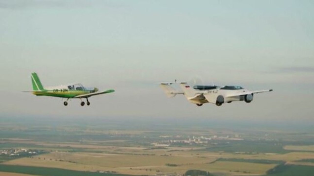 Good news: Flying car completes historic test flight