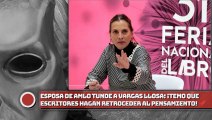 ¡Beatriz Gutiérrez esposa de AMLO responde a Vargas Llosa!