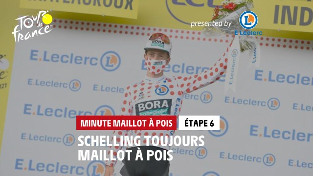 #TDF2021 - Étape 6 / Stage 6 - E.Leclerc Polka Dot Jersey Minute / Minute Maillot à Pois
