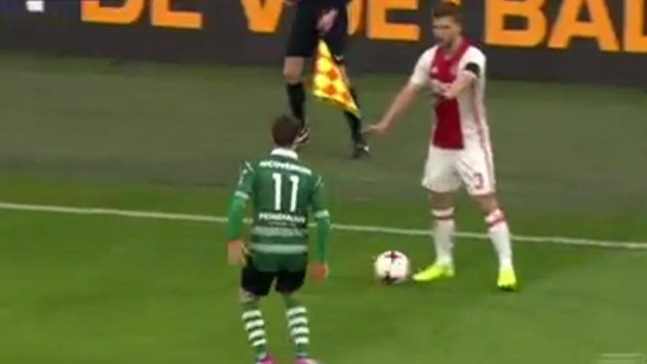 Hässlicher Trick: Ajax-Profi schockt Fußballfans