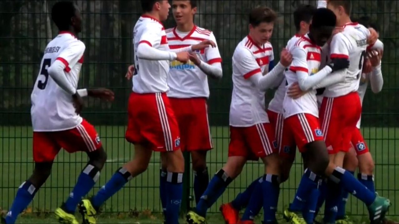 U15-Derby: Rothosen schlagen Kiezkicker