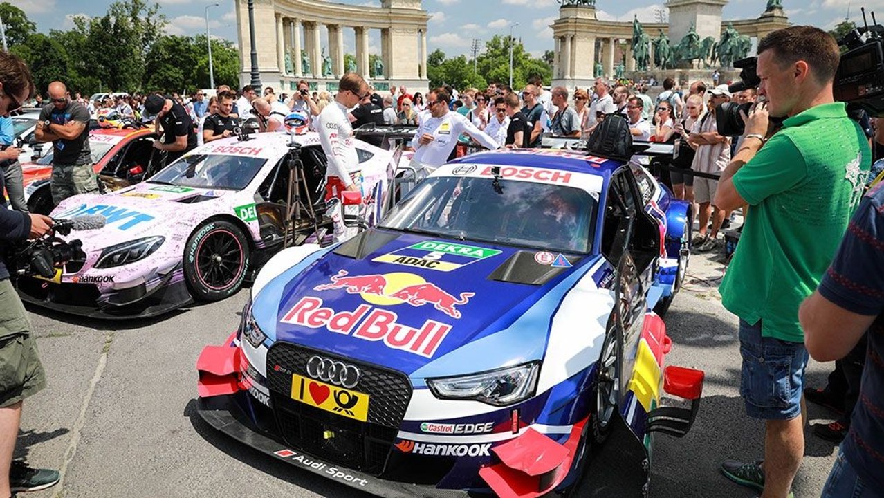 Vom Heldenplatz bis zum Donau-Ufer - DTM-Auftakt im Budapester Stadtzentrum