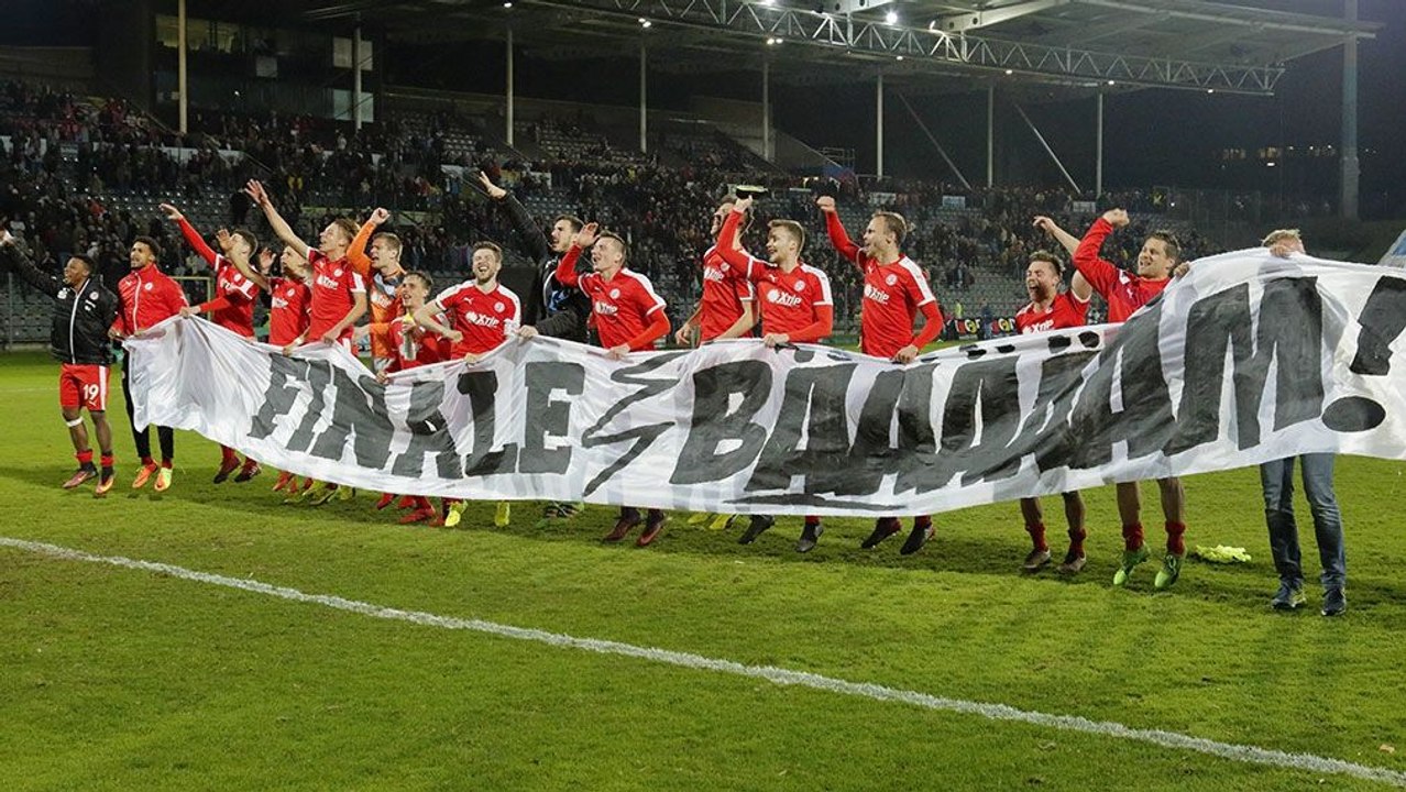 Doppelpack Baier - Rot-Weiss Essen im Pokalfinale