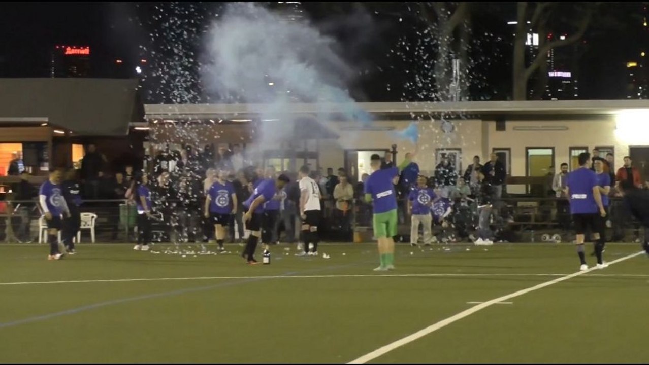 Meister-Party beim FFV Sportfreunde