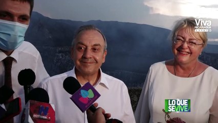 Delegación de Crimea visita el Parque Volcán Masaya