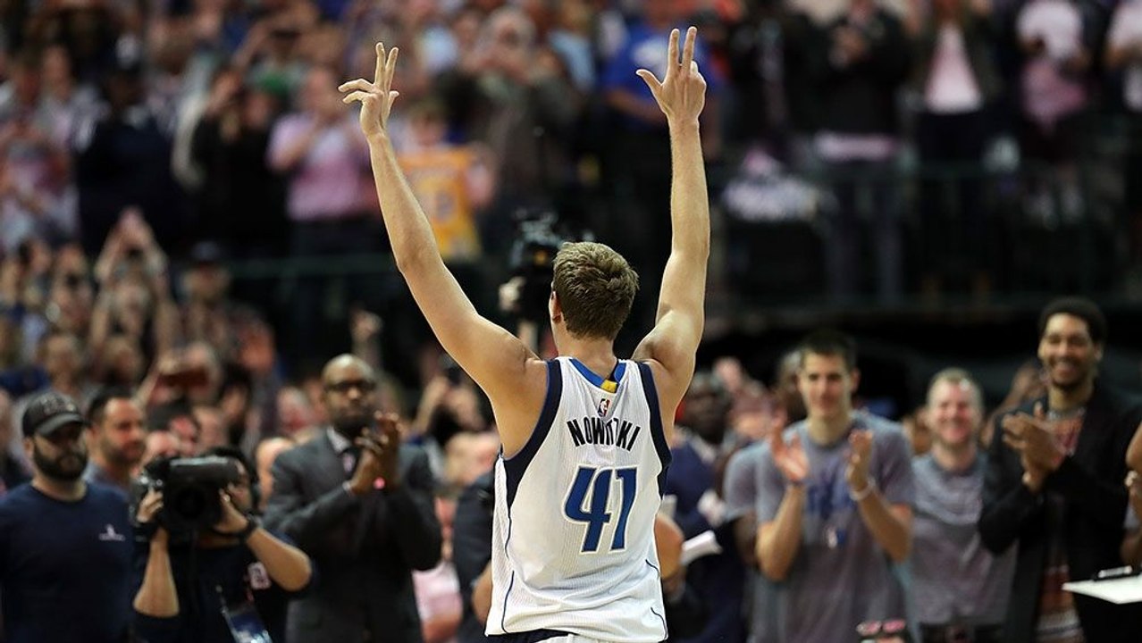 Grußbotschaft: Nowitzki im elitären 30.000er-Klub