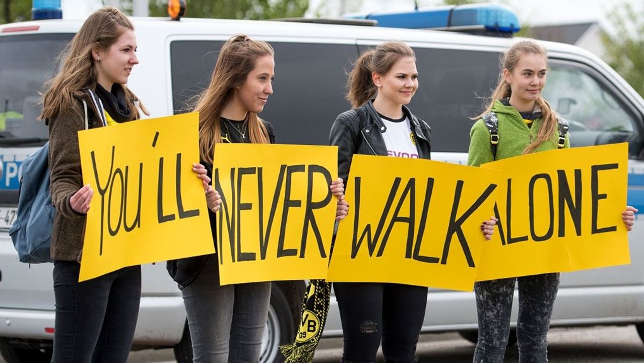 Hohe Sicherheitsvorkehrungen - Dortmund am Tag danach