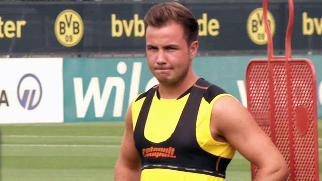 Der Rückkehrer: Mario Götze zurück im Training