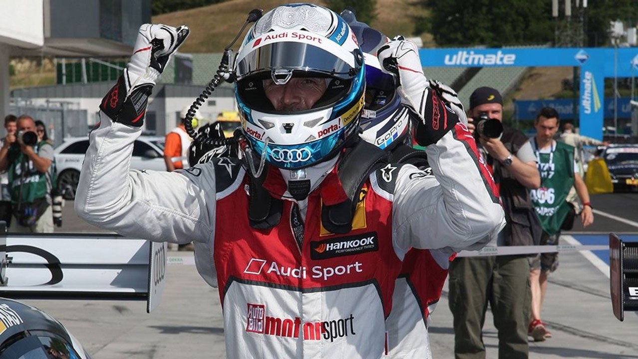 Hungaroring: Doppelerfolg für Rast im Audi