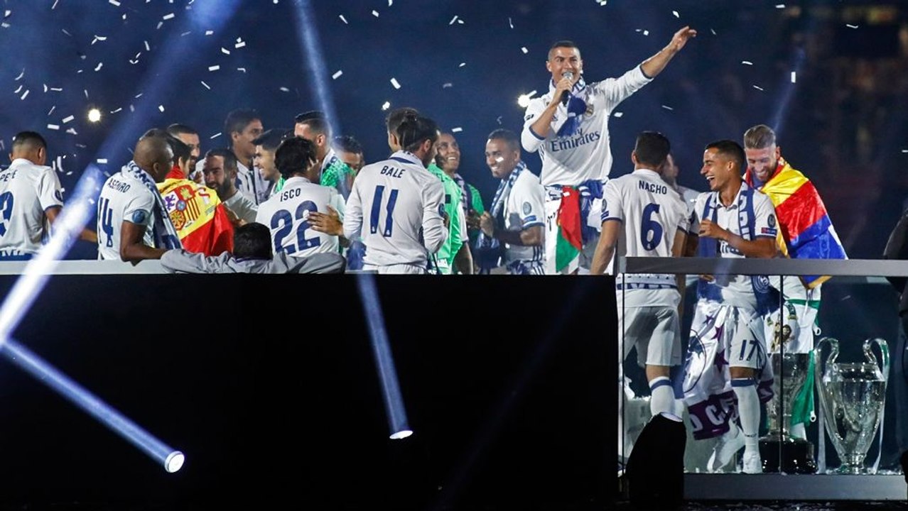 Ausnahmezustand: Madrid feiert Champion Real