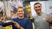 Weltmeister unter sich - Rosberg trifft Podolski