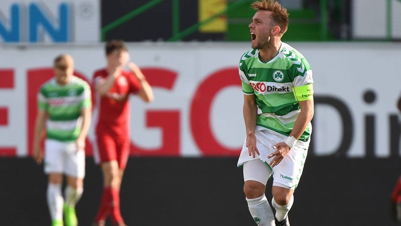 2:2 nach 0:2 - Fürth zeigt Moral