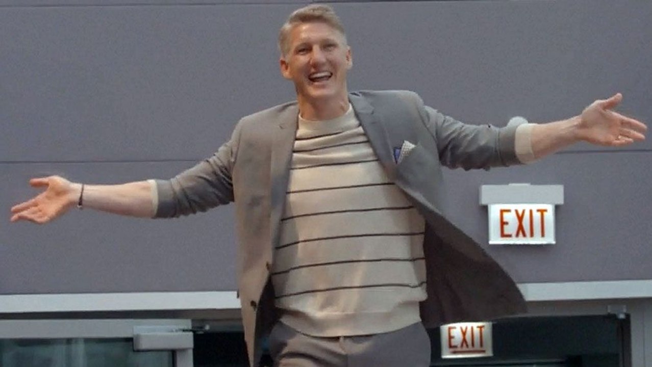 Schweinsteiger modelt bei Fashion-Show