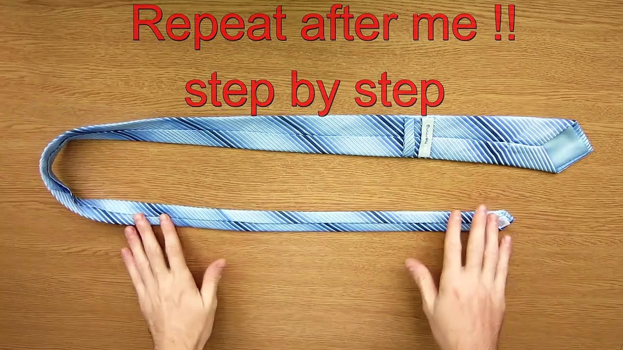 How To Tie A Tie - American Necktie Knot (Aka Pratt Or Shelby Knot)
