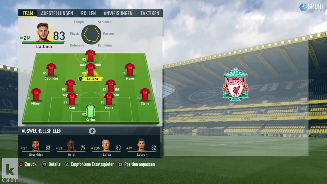 Zum Ballverlust zwingen – Gegenpressing in FIFA 17